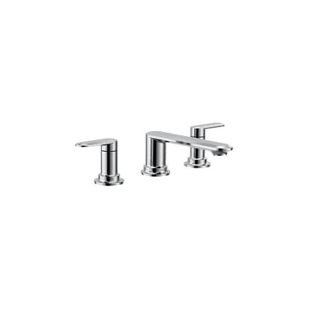 Moen Greenfield Two-Handle Roman Tub Faucet in Chrome T6503